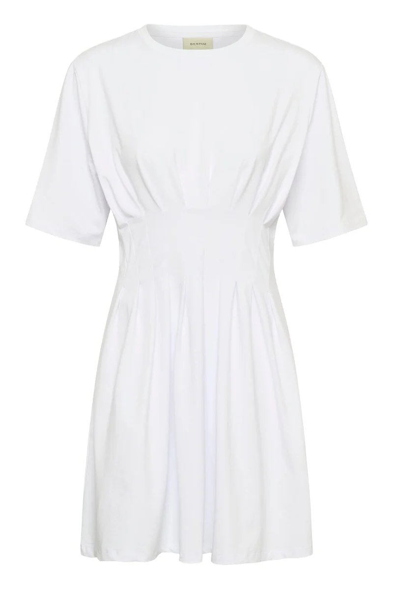 Gestuz - Gzinez Short Dress 10911234 - 110601 - Bright White