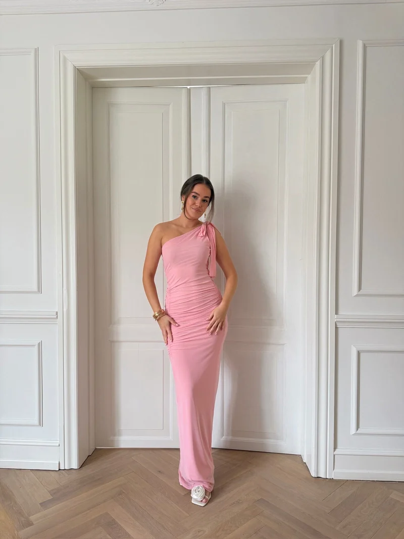 BYIC - Novaic Mesh Dress A23962 - Light Pink