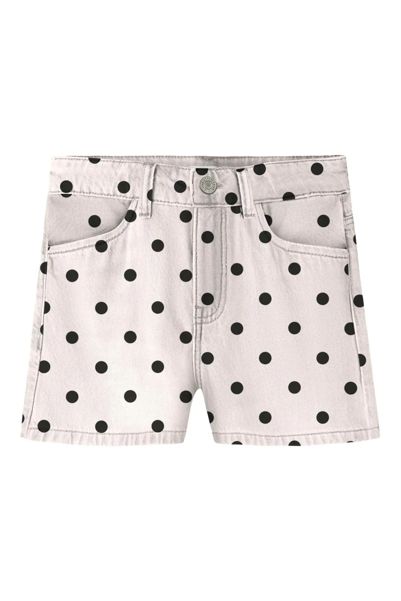 Name It - Nkfrose Twi Shorts 1559-Td - 5079768 Antique White Dot
