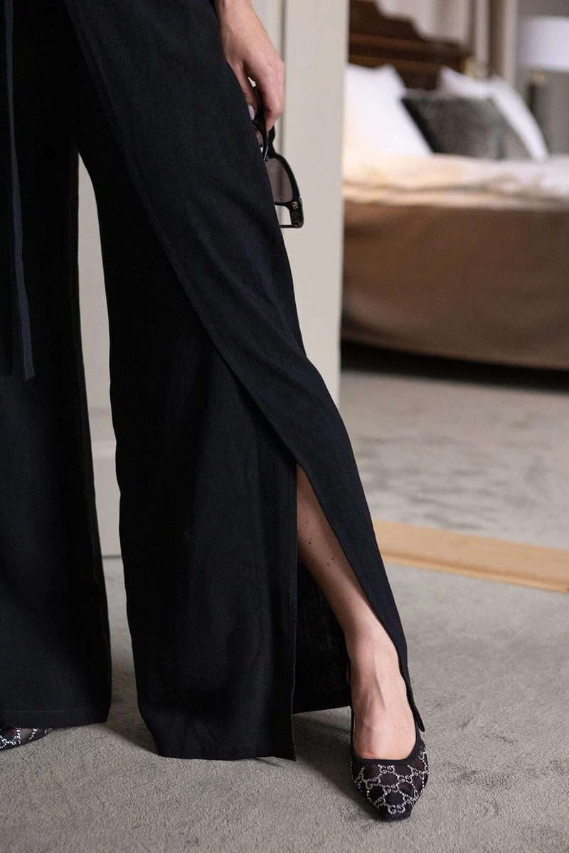 Molly&My x Melanie Due - Carina D Pants 168077 - 100 - Black