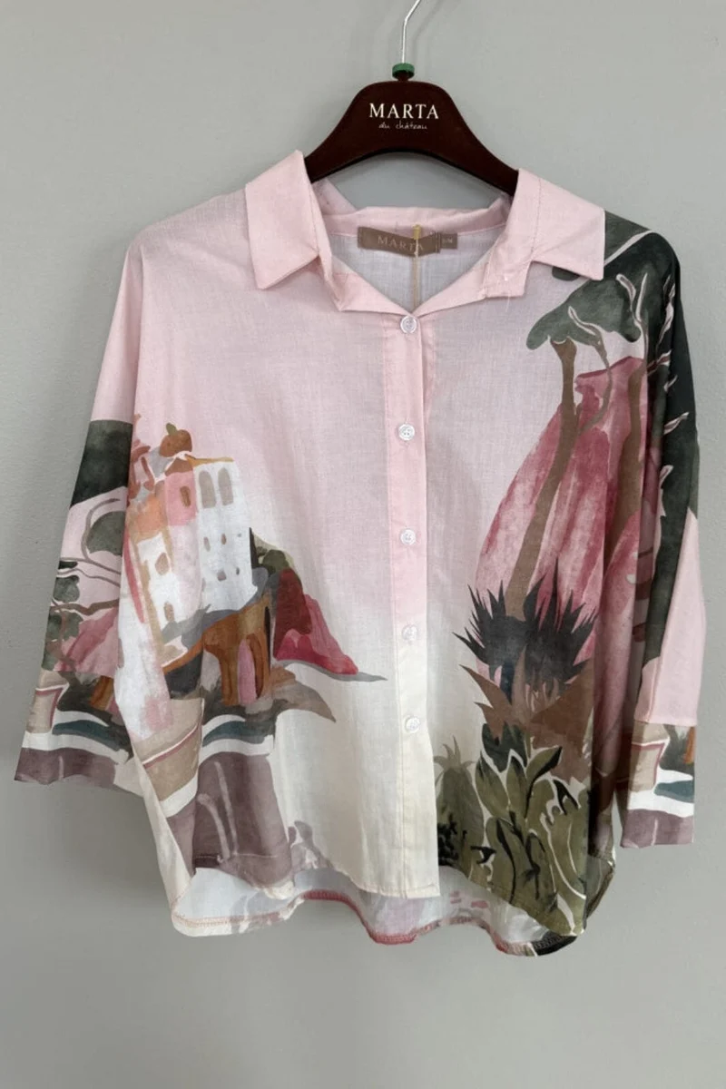 Marta Du Chateau - Mdcjarlene Shirt 268386 - Pink