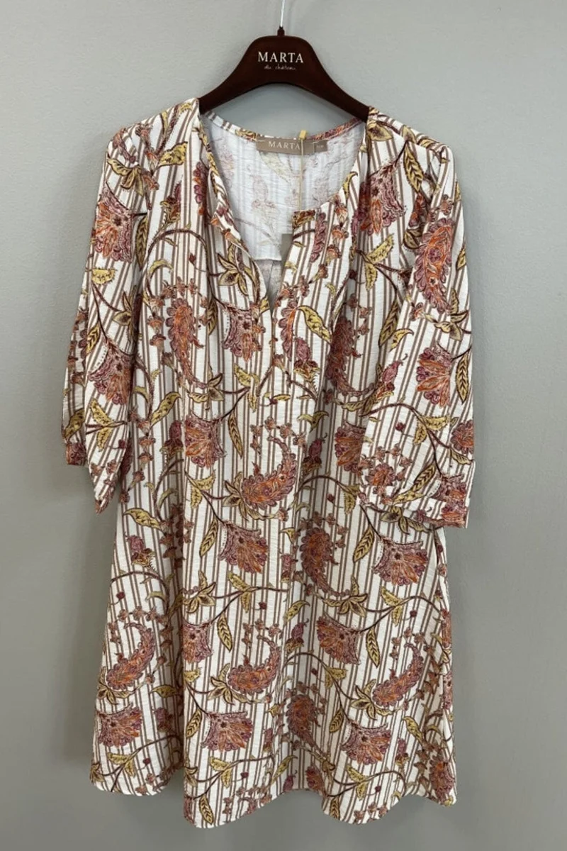 Marta Du Chateau - Mdckianna Dress 8219 - Camel6369Tpk