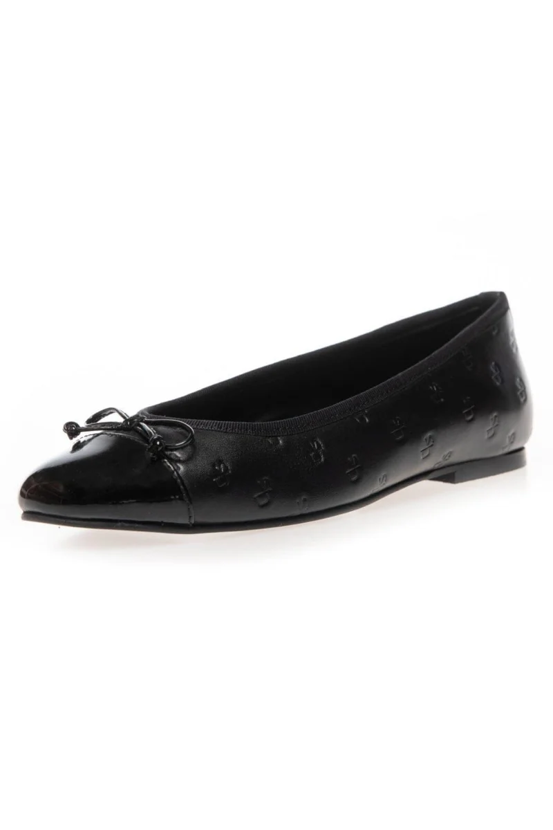 Copenhagen Shoes - My Own Ballerinas - 2400 Black (Logo)