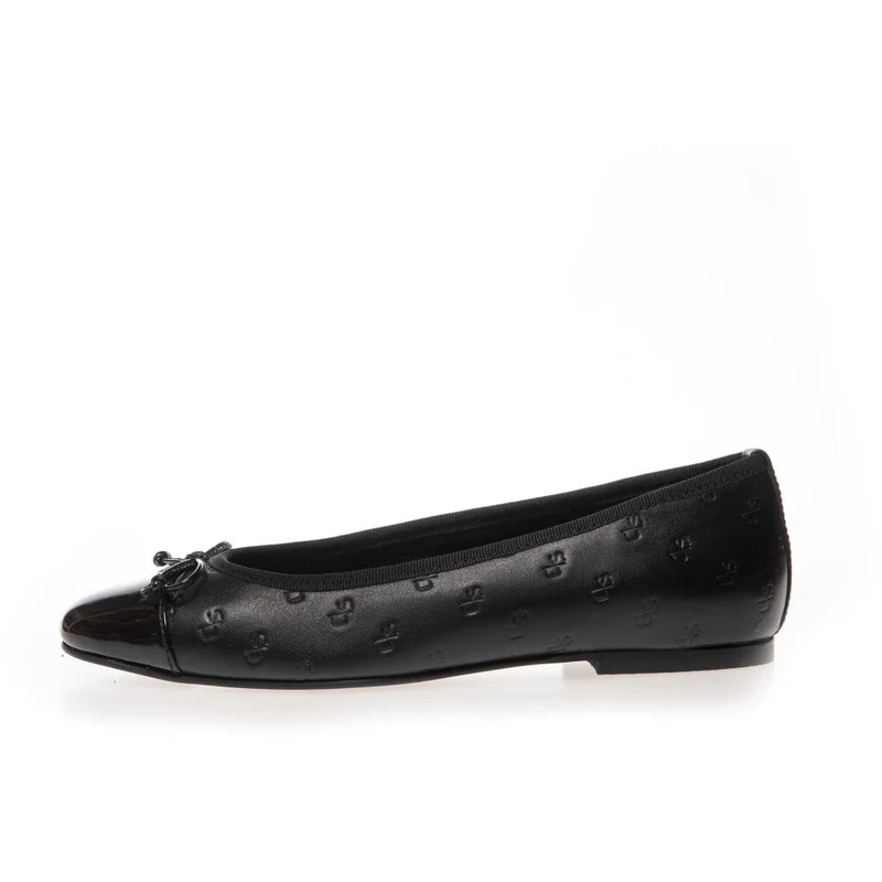 Copenhagen Shoes - My Own Ballerinas - 2400 Black (Logo)