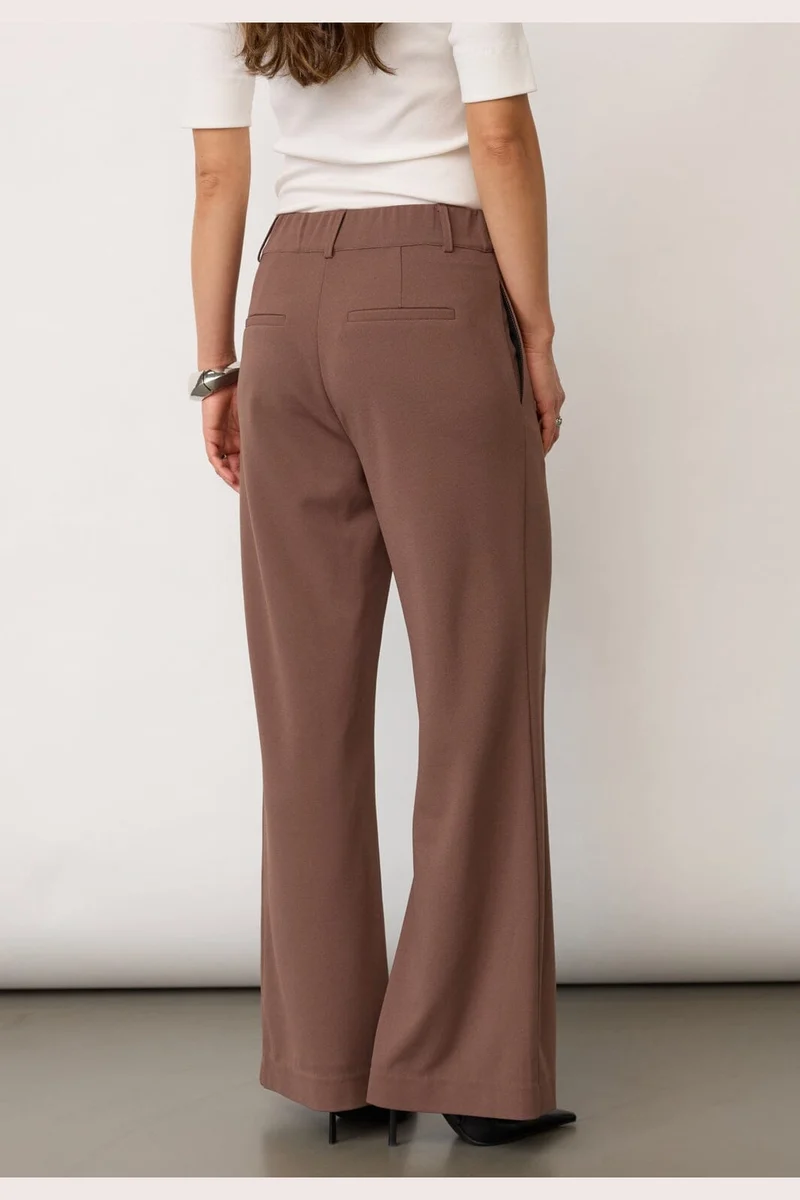Co´Couture - Falconcc Wide Pant 41228 - 154 - Walnut