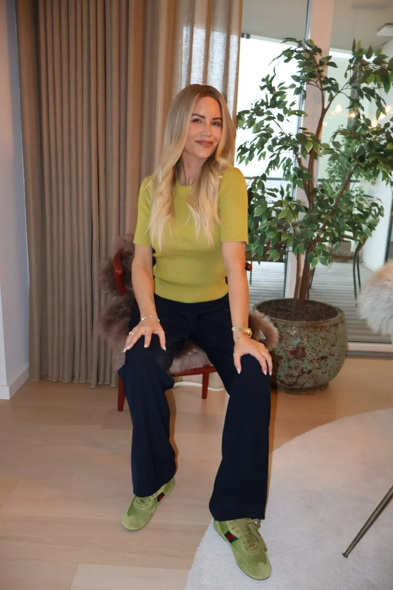 Valentin Studio - Pretty Pants Wide 163193 - 141 - Navy