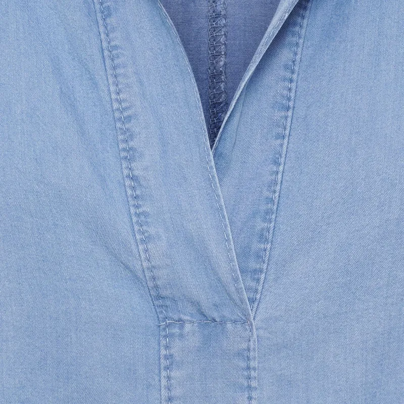 Marta Du Chateau - Mdcmakayla Shirt 8204 - Light Blue