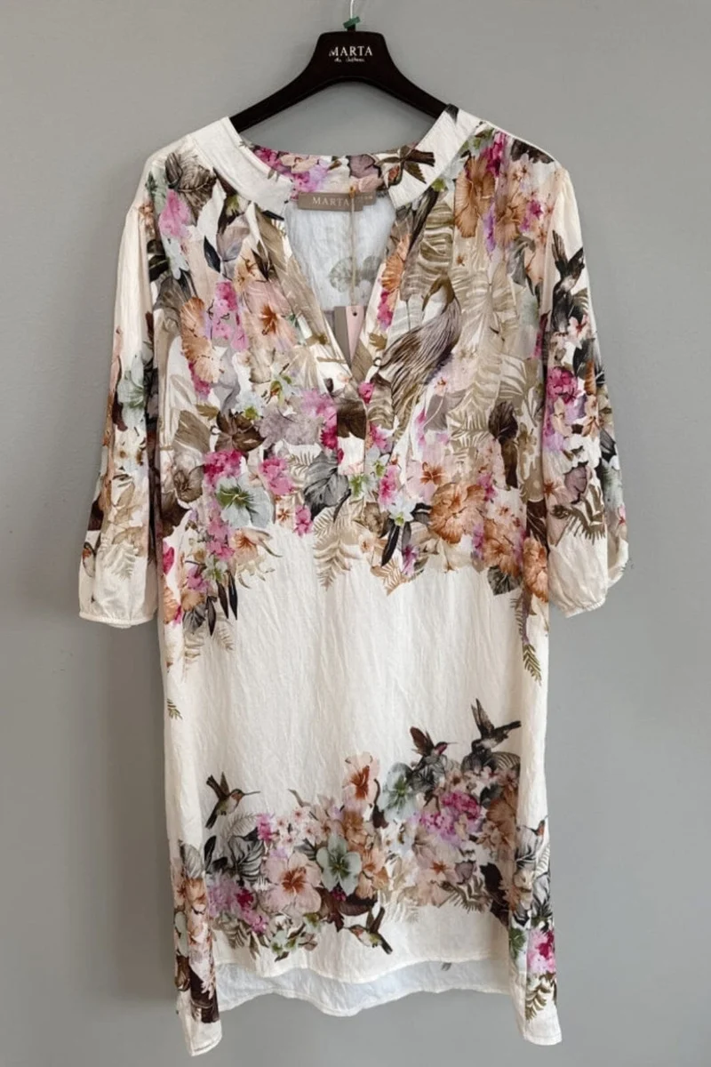 Marta Du Chateau - Mdcgoldie Dress 7474 - Camel6198Tpg