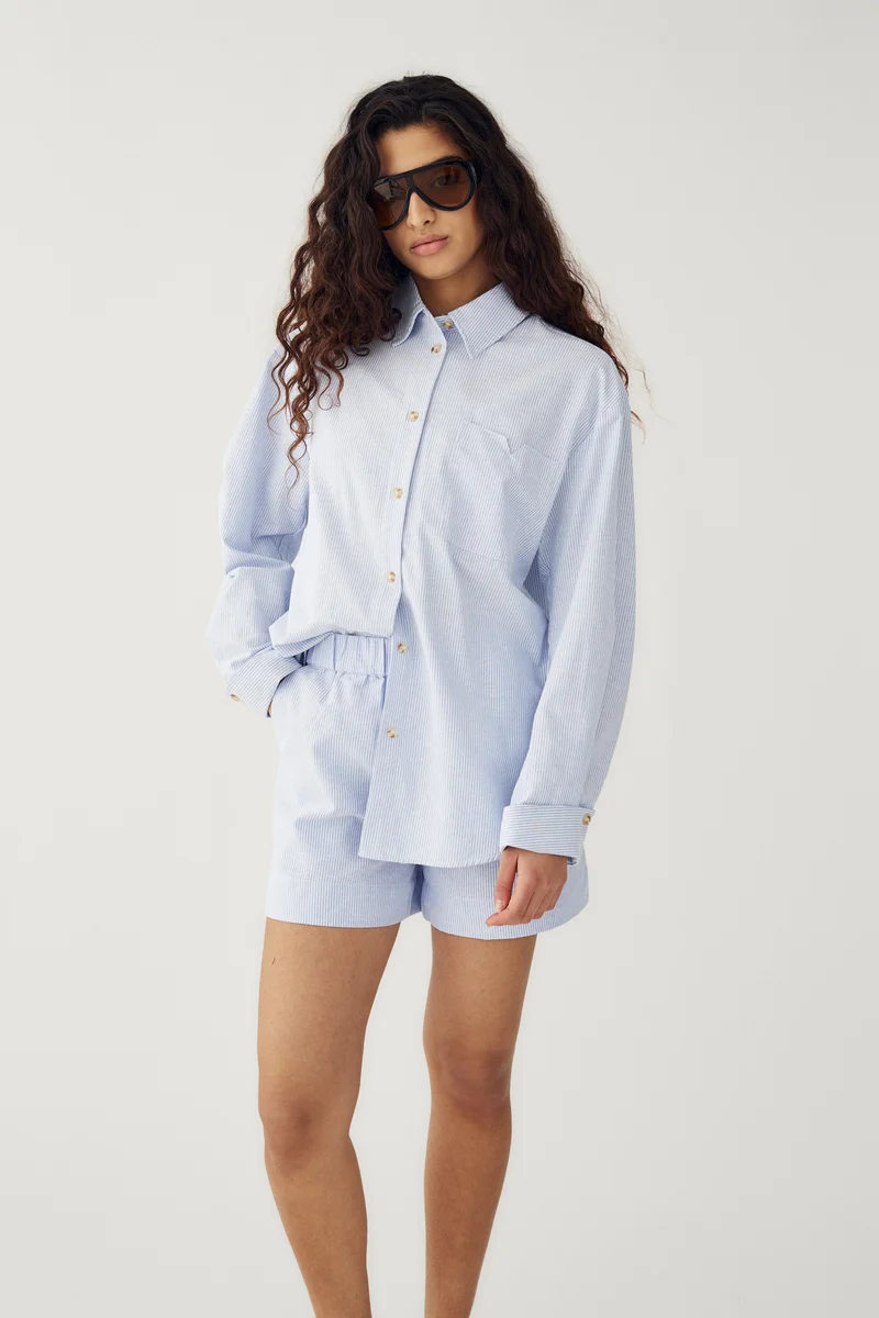 Noella - Marlon Shirt 14820001 - 1419 - Dorla Blue Stripe
