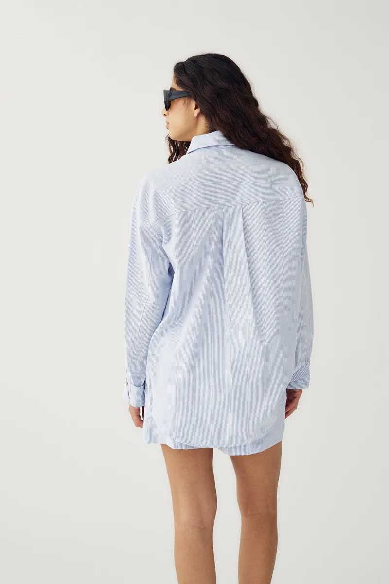 Noella - Marlon Shirt 14820001 - 1419 - Dorla Blue Stripe