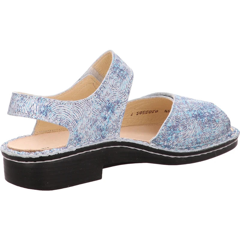 FinnComfort Sandale Luxor bl.-bunt-kombi.