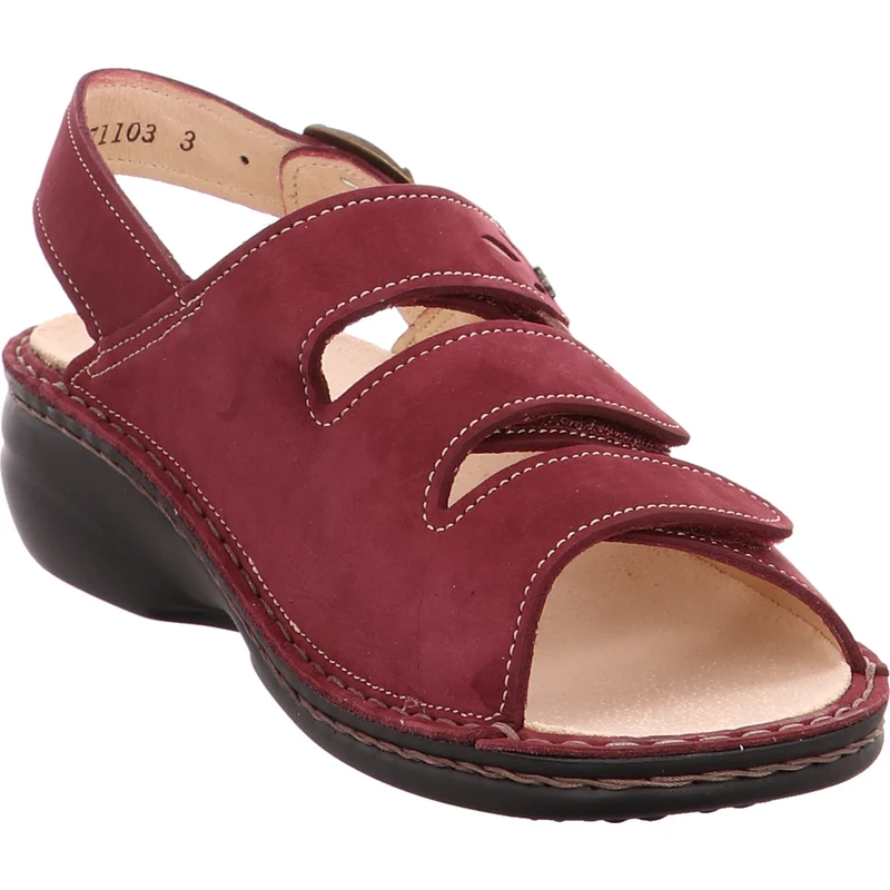 FinnComfort Sandale Saloniki bordo