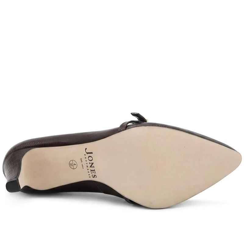Zienna Wide Fit Mary Janes - ZIENNAWIDE / 330 273 - Brown Lizard