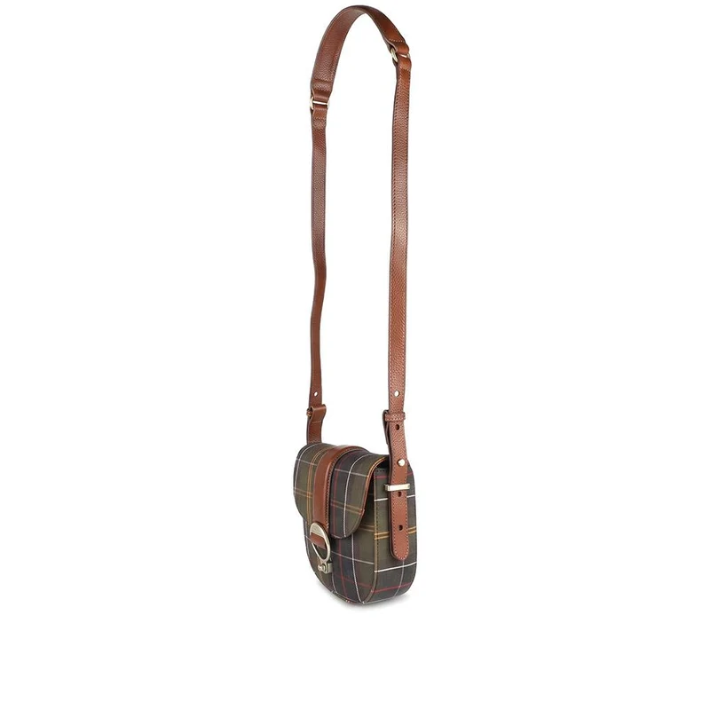Barbour Elm Tartan Crossbody Bag - BARBR44514 / 329 674 - Green Multi