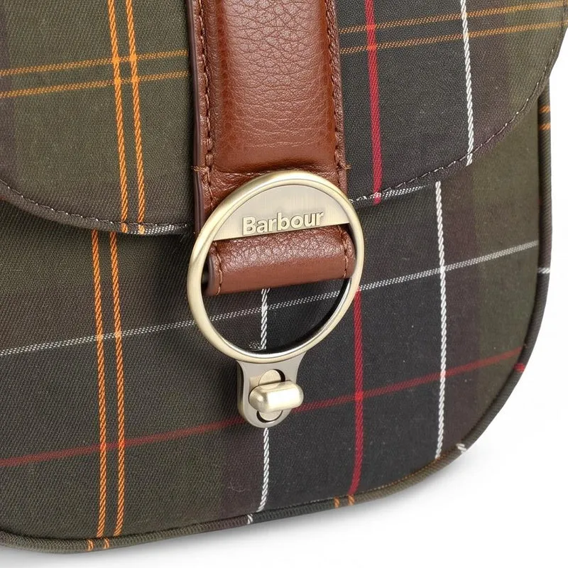 Barbour Elm Tartan Crossbody Bag - BARBR44514 / 329 674 - Green Multi