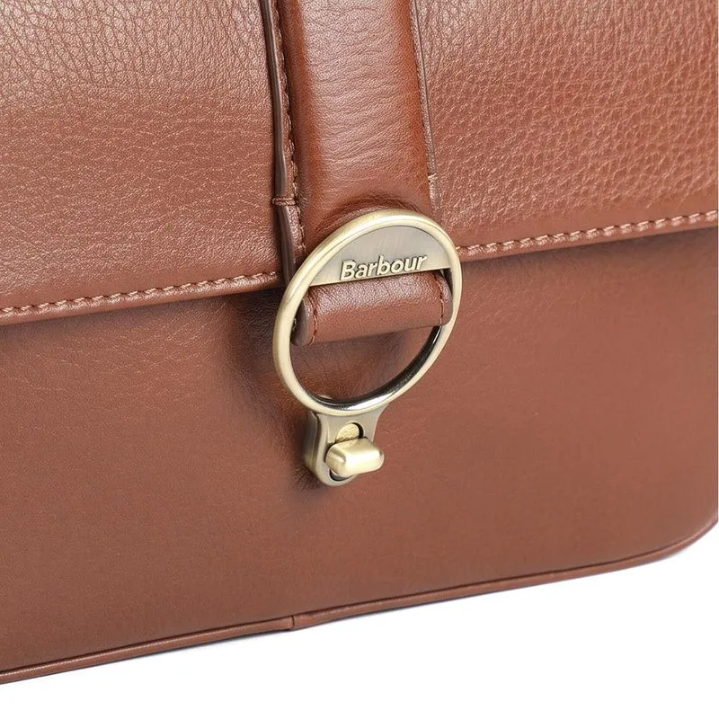 Barbour Rosa Leather Crossbody Bag - BARBR44515 / 329 679 - Tan