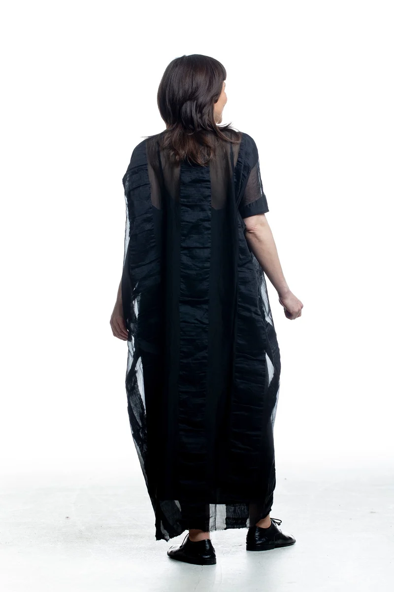 Uma Wang Damen Avantgarde Kleid in Schwarz