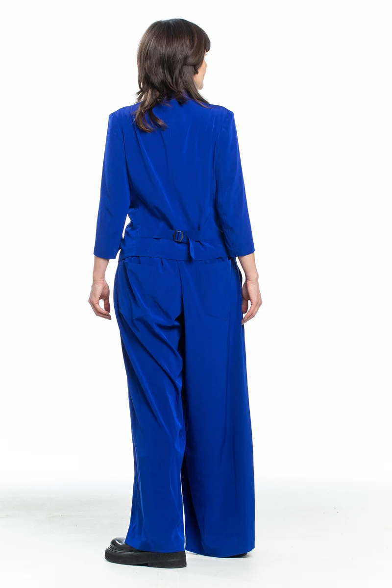 Y's Yohji Yamamoto Damen Jacke kurz blau