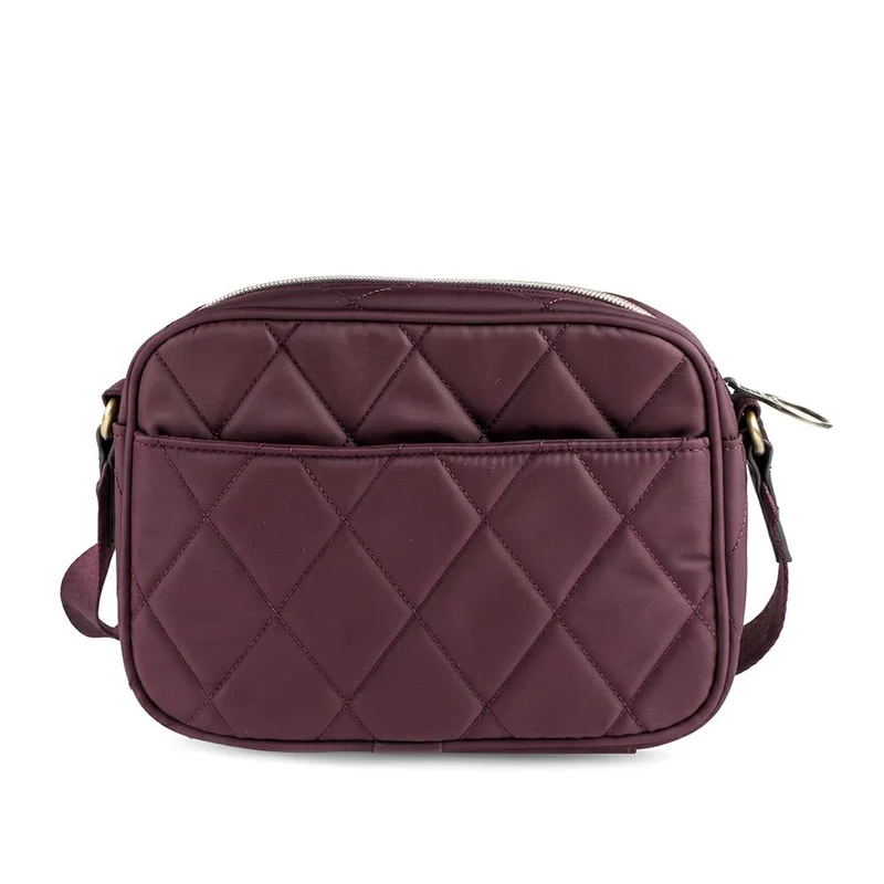 Barbour Quilted Crossbody Bag - BARBR44518 / 329 684 - Burgundy