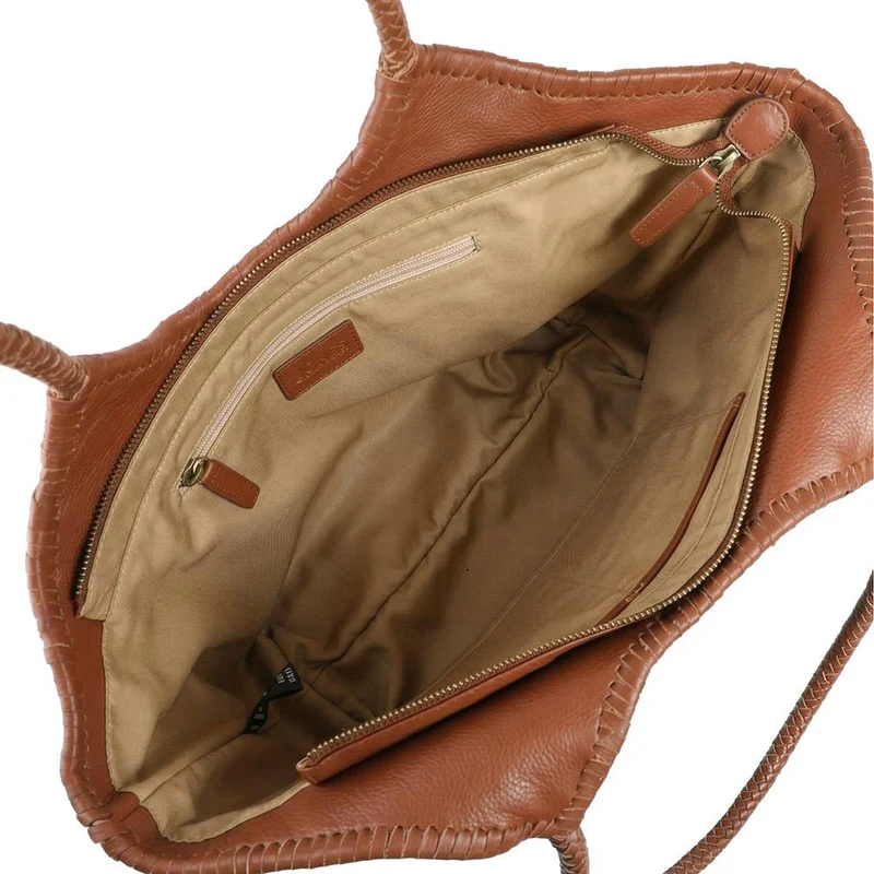 Wildrosa Leather Shoulder Bag - WILDROSA / 329 241 - Tan