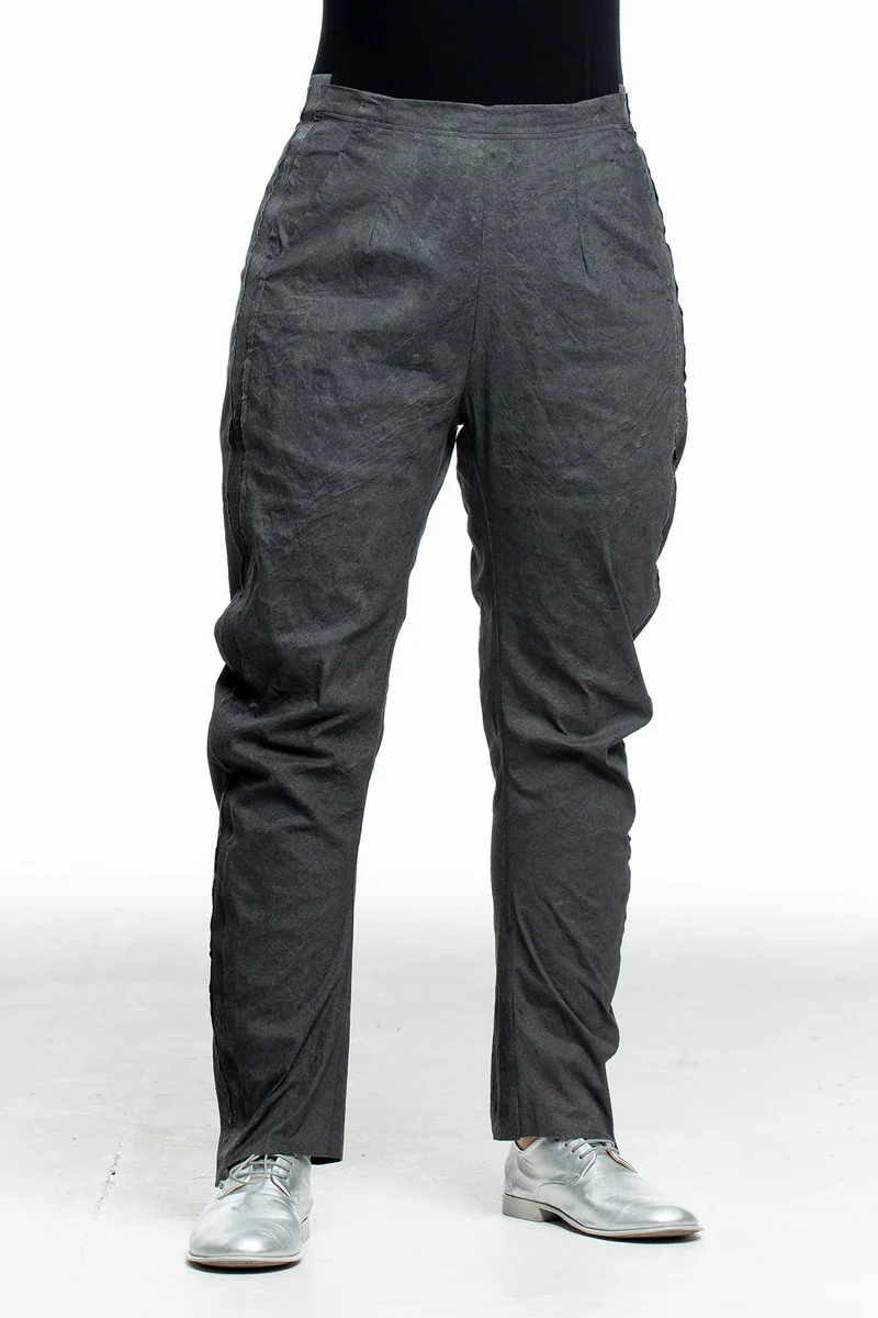 Rundholz Damen Hose dunkelgrau