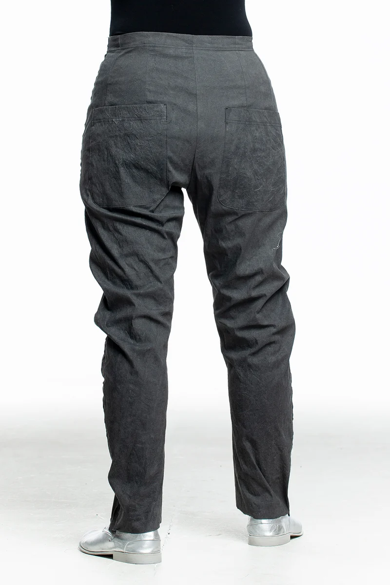 Rundholz Damen Hose dunkelgrau
