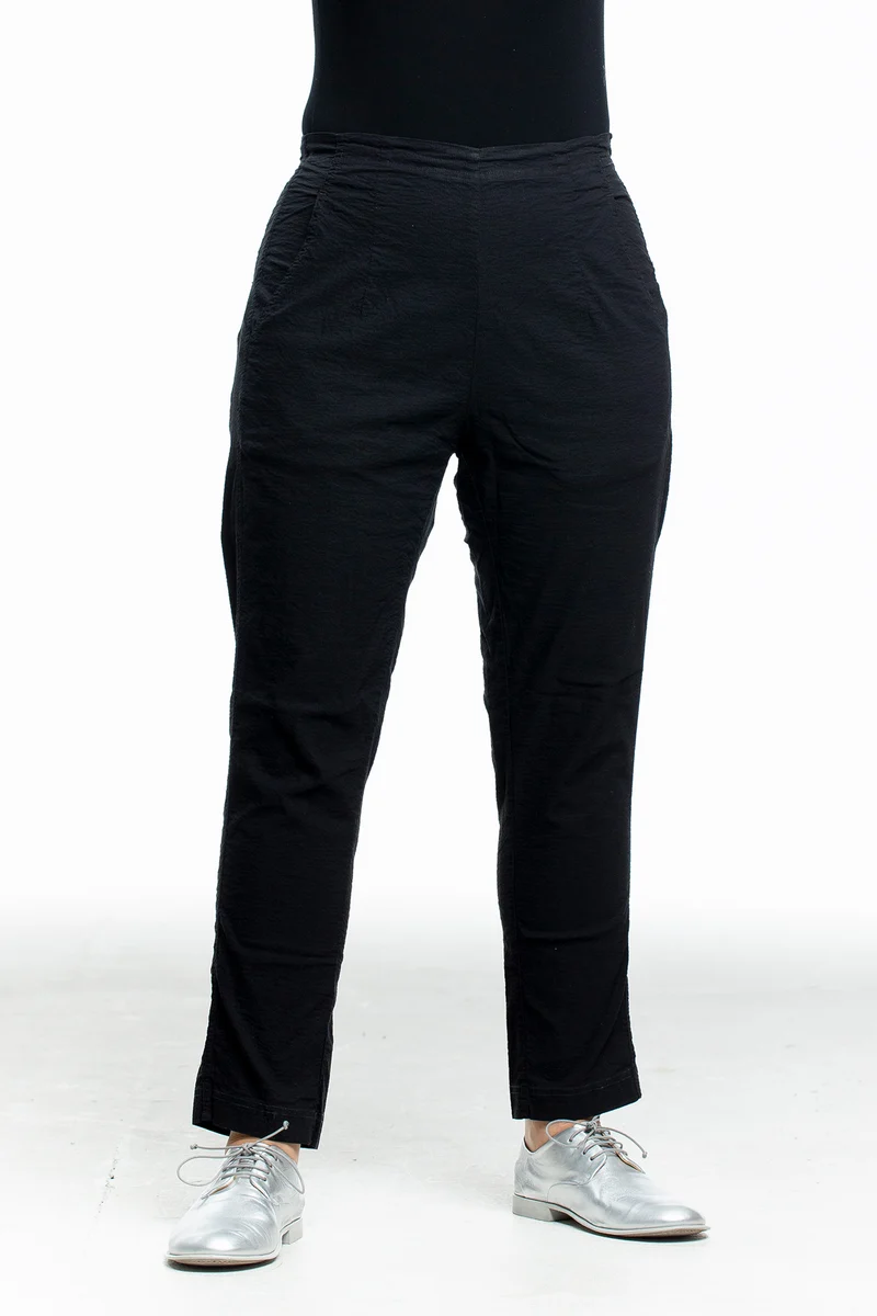 Rundholz DIP Damen Hose Schwarz