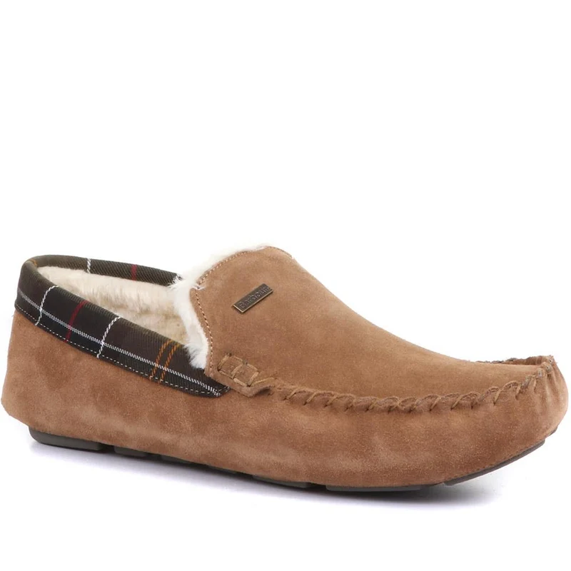 Barbour Monty House Slippers - BARBR28506 / 313 954 - Camel