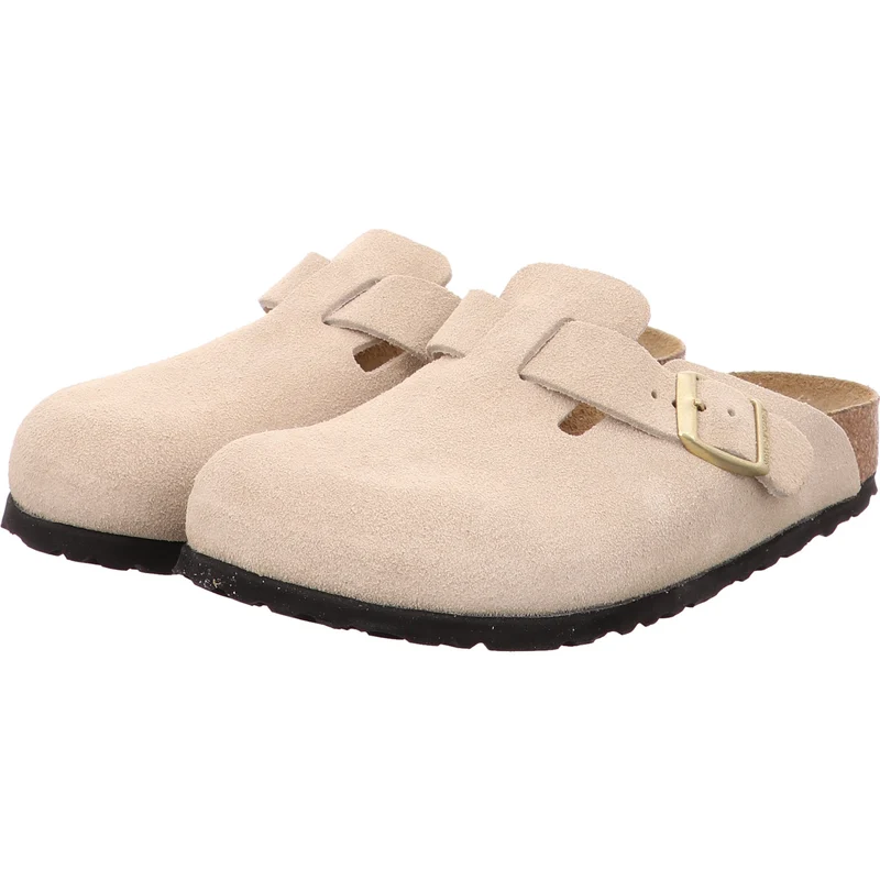 Birkenstock Pantolette Boston beige