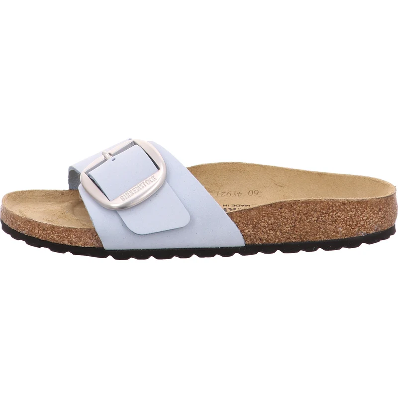 Birkenstock Pantolette Madrid Big Buckle hellblau