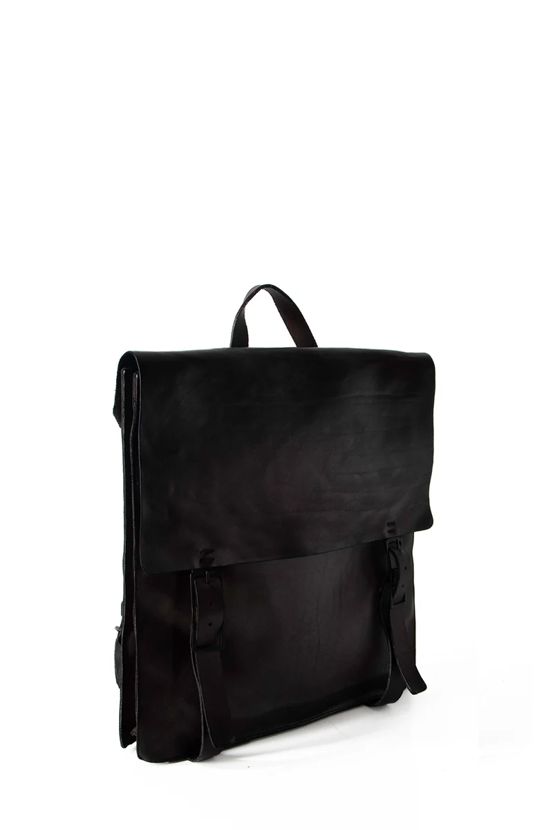 Numero 10 Leder Backpack Manaus Cow grau braun