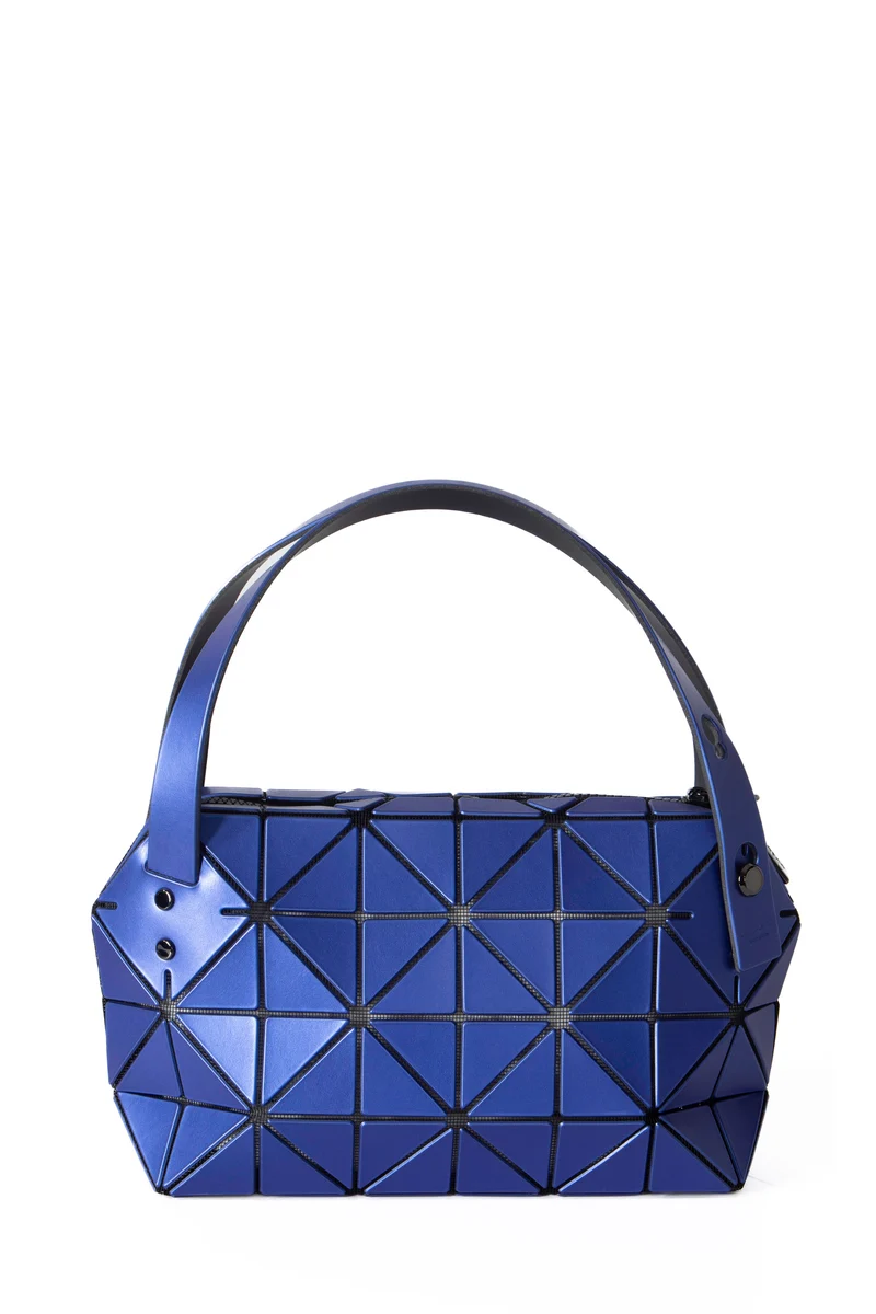 BAO BAO ISSEY MIYAKE Handtasche BOSTON blau metallic