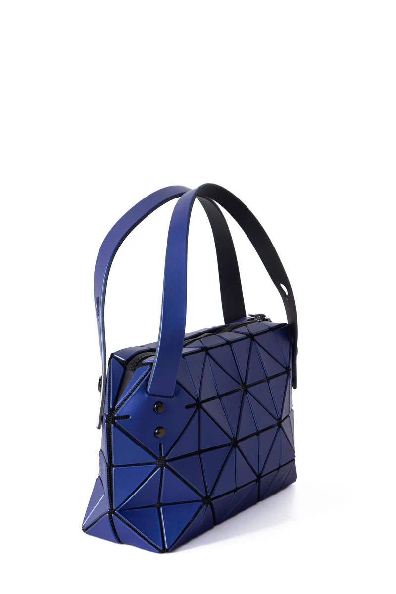 BAO BAO ISSEY MIYAKE Handtasche BOSTON blau metallic