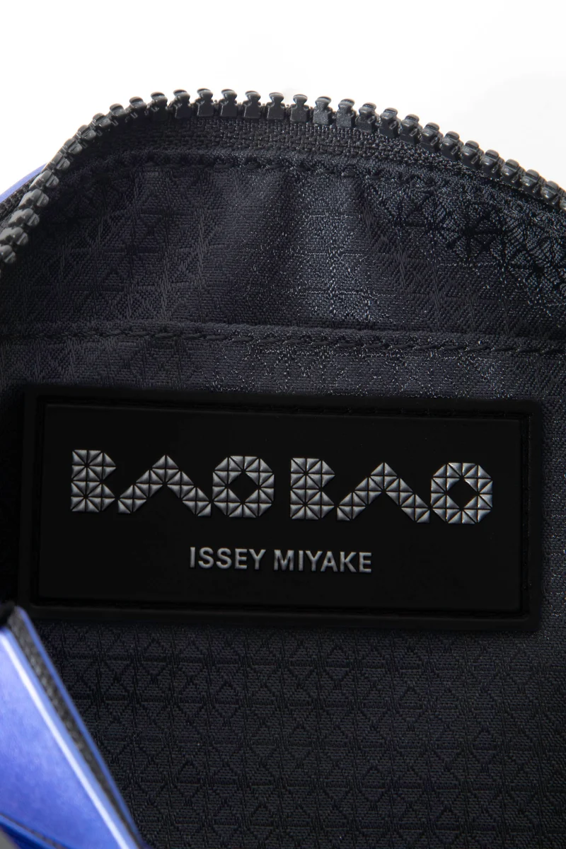 BAO BAO ISSEY MIYAKE Handtasche BOSTON blau metallic