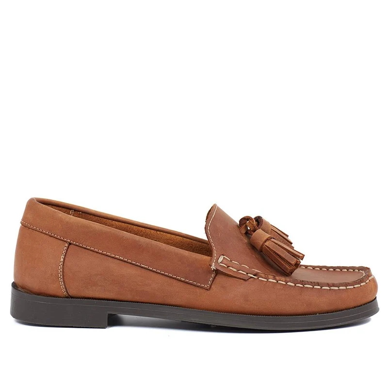 Trish Leather Casual Moccasins - TRISH / 327 519 - Tan