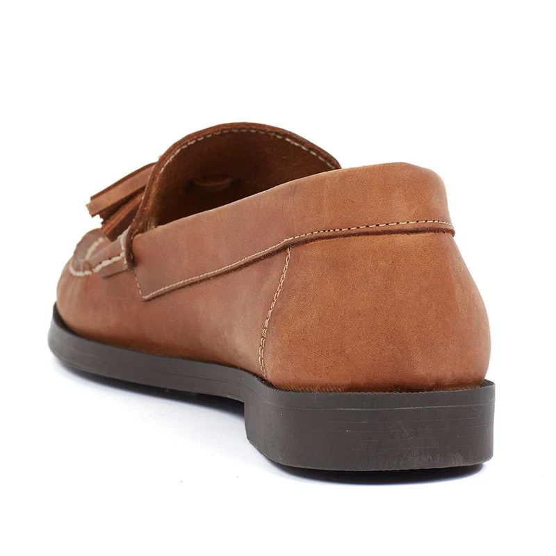 Trish Leather Casual Moccasins - TRISH / 327 519 - Tan