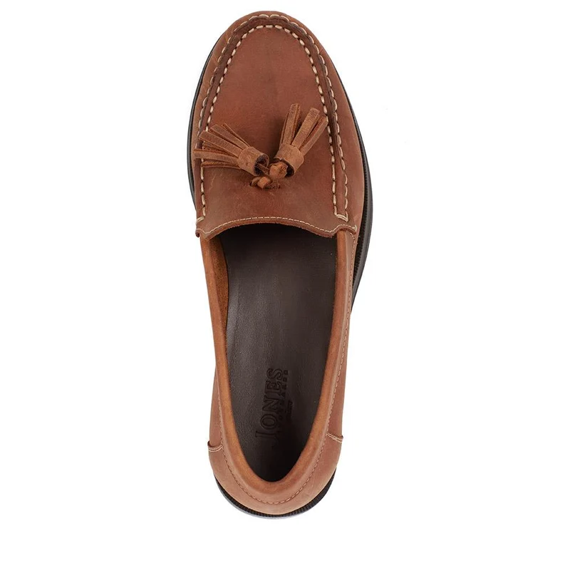 Trish Leather Casual Moccasins - TRISH / 327 519 - Tan