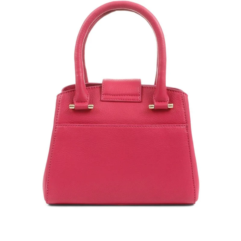 Whimsy Leather Top Handle Bag - WHIMSY / 323 891 - Pink