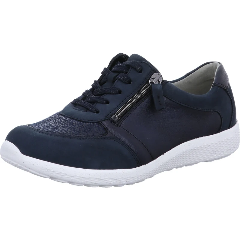 Waldläufer Schnürschuh M-Ira blau