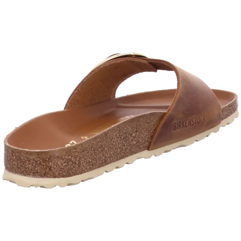 Birkenstock Pantolette Madrid Big Buckle h'braun
