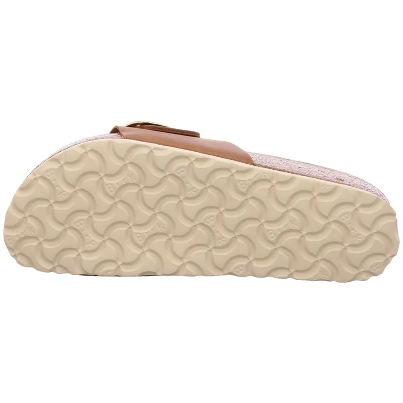 Birkenstock Pantolette Madrid Big Buckle h'braun