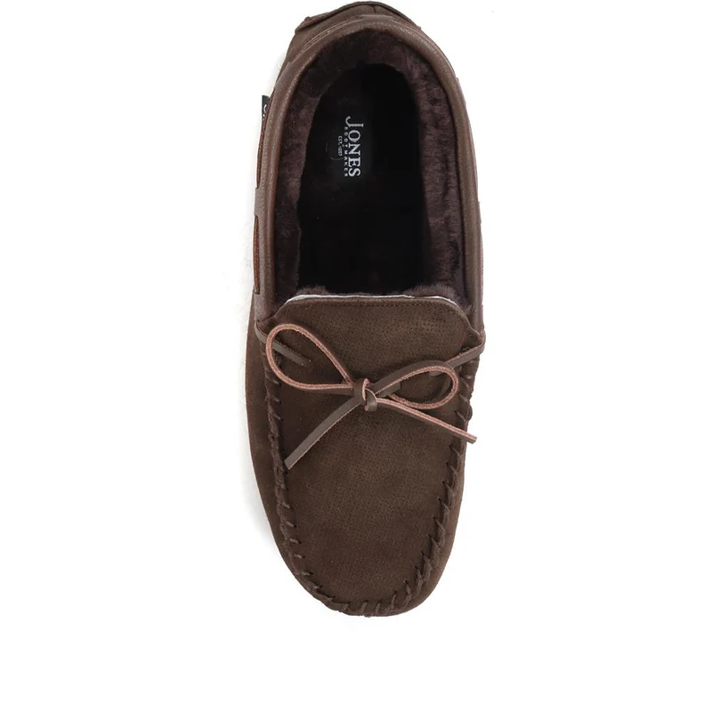 Dallas Sheepskin Lined Slippers - DALLAS / 319 283 - Brown