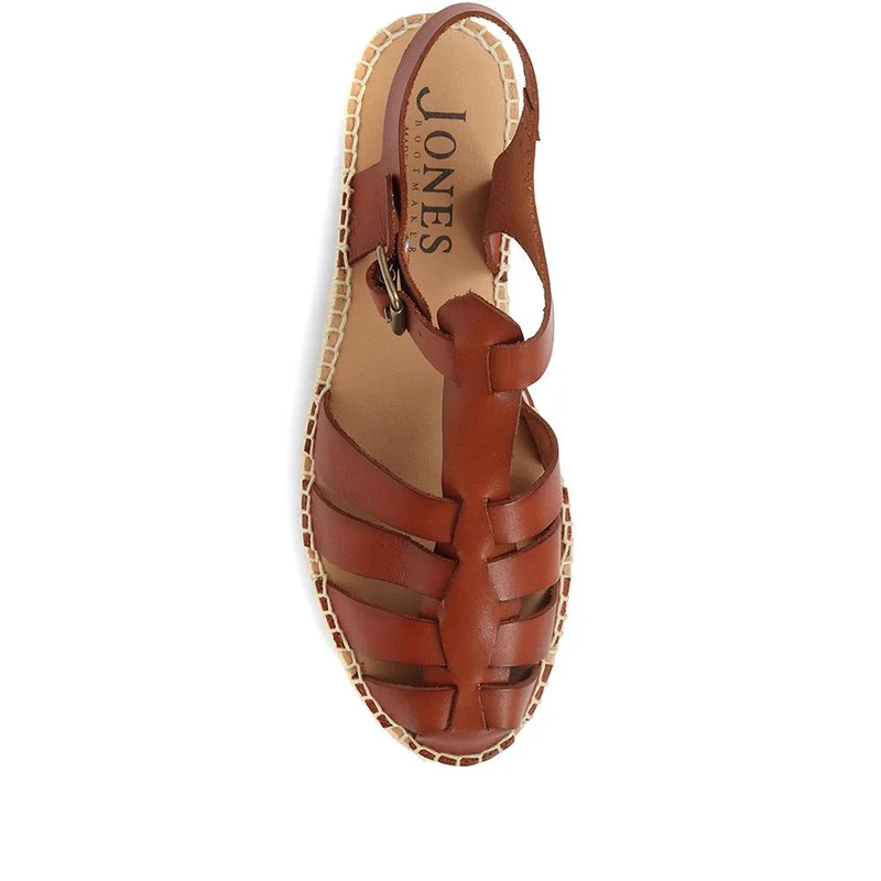 Adelynn Platform Espadrille Sandals - ADELYNN / 322 054 - Tan