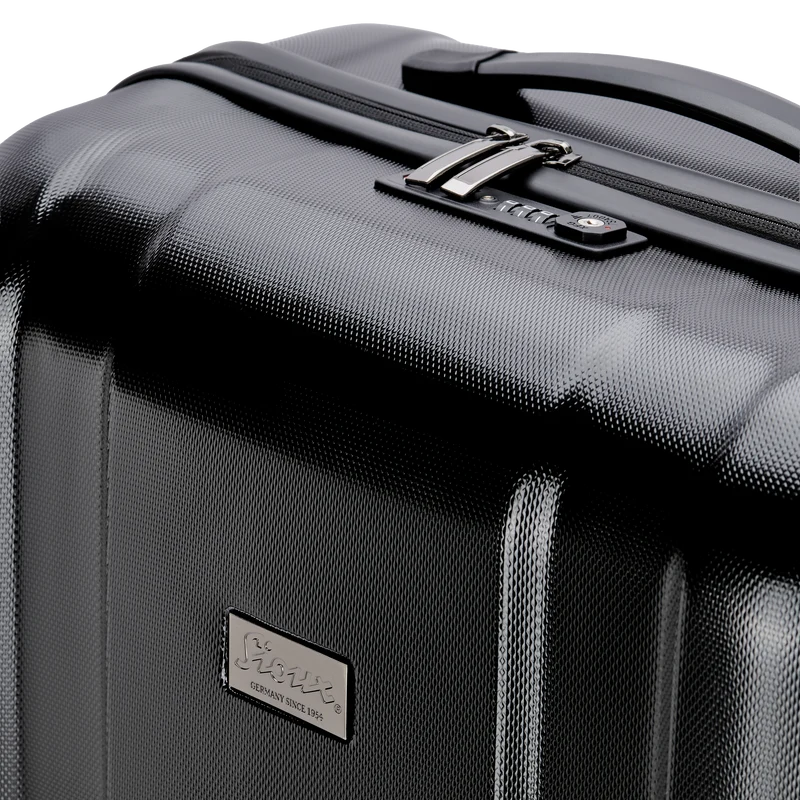 Reisekoffer Set 3 teilig - schwarz