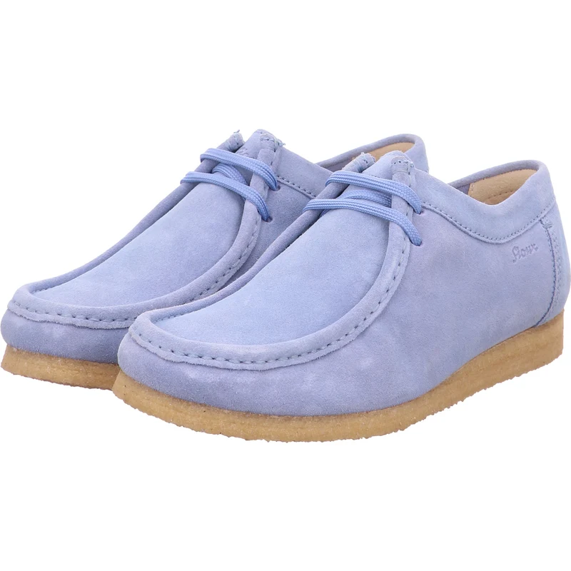 Sioux Schnürschuh Grashopper hellblau