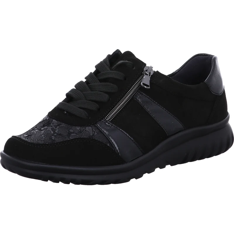 Semler Schnürschuh Linda schwarz