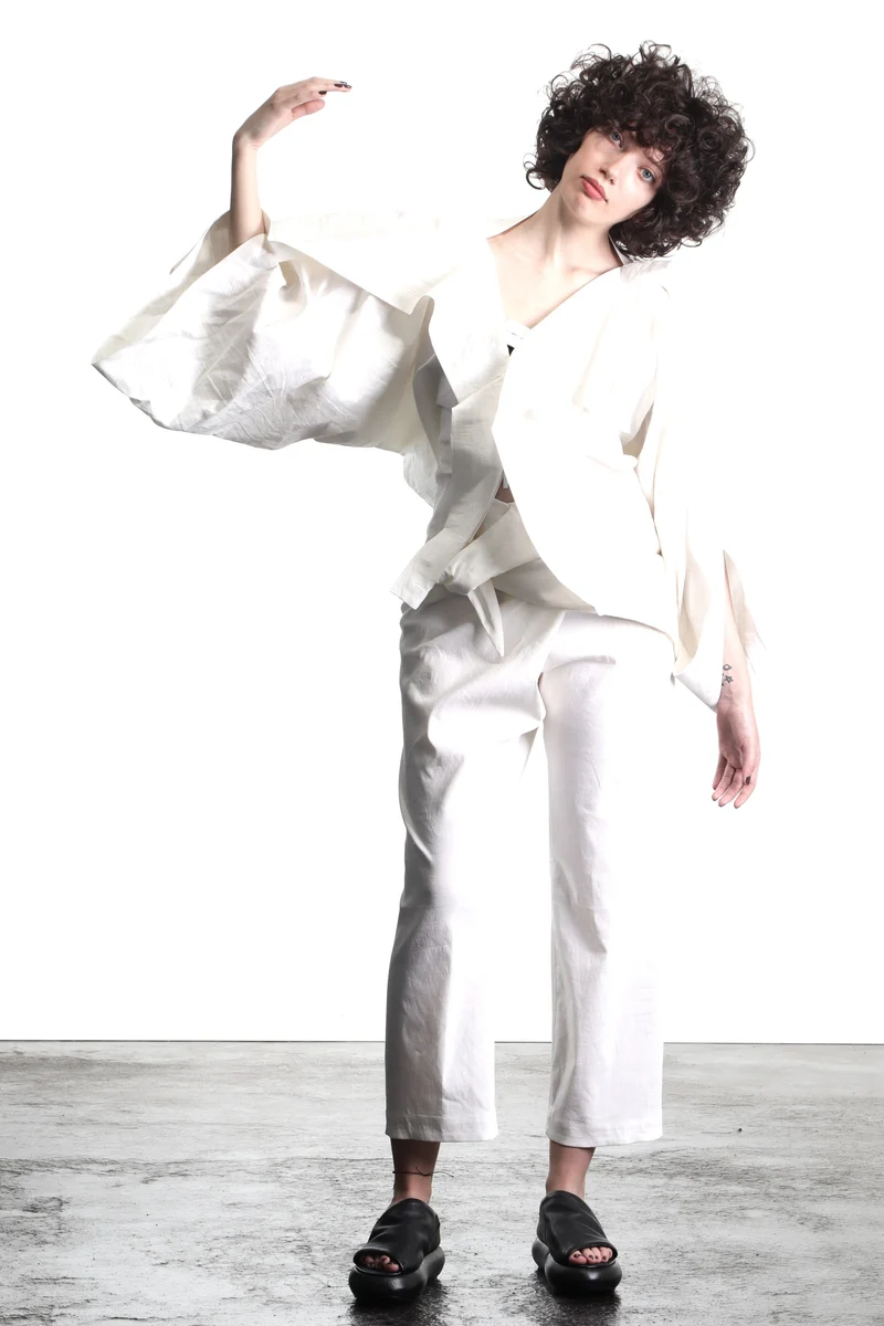 Issey Miyake Avantgarde Jacke beige