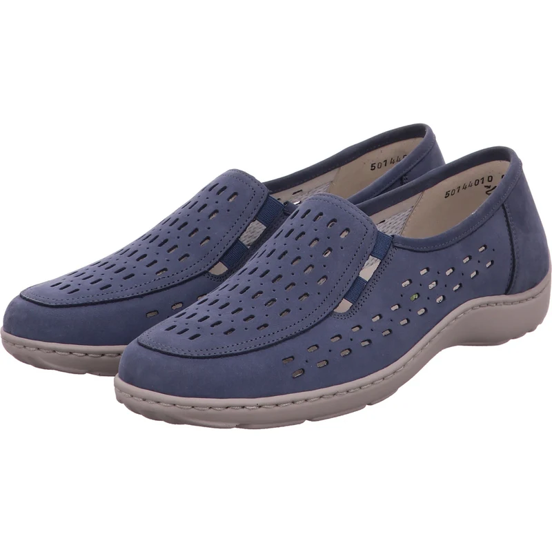Waldläufer Slipper Henni blau