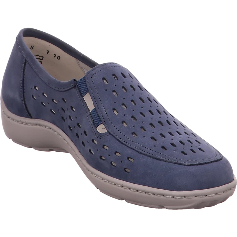 Waldläufer Slipper Henni blau