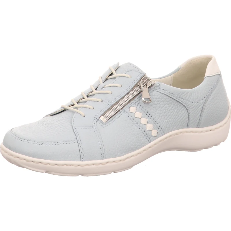 Waldläufer Schnürschuh Henni hellblau